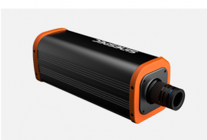 线推扫式高光谱相机侧扫成像几何校正方法